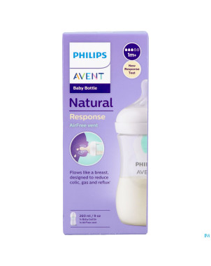 Philips avent natural 3.0 airfree biberon 260ml