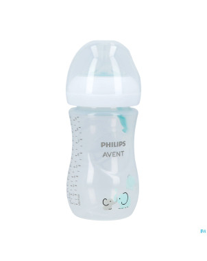 Philips avent natural 3.0 airfree bib.eleph.260ml