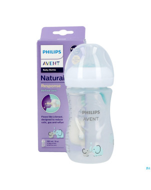 Philips avent natural 3.0 airfree bib.eleph.260ml