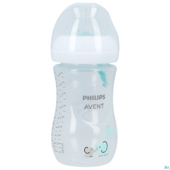 Philips avent natural 3.0 airfree bib.eleph.260ml