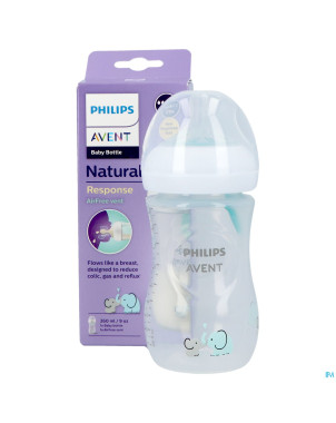 Philips avent natural 3.0 airfree bib.eleph.260ml