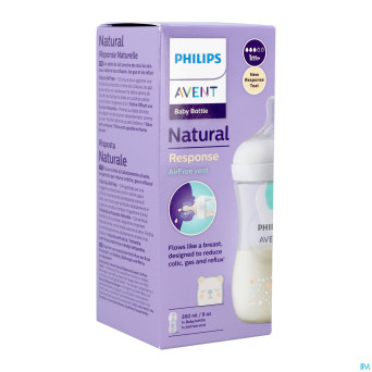 Philips avent natural 3.0 airfree bib.ours   260ml