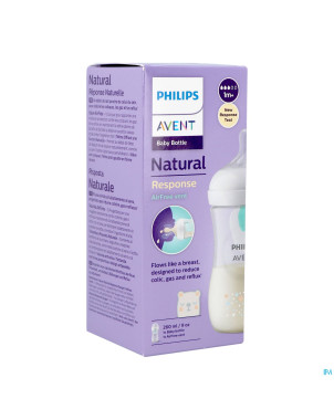 Philips avent natural 3.0 airfree bib.ours   260ml