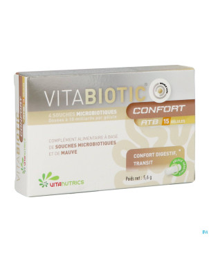 Vitabiotic confort atb    v-caps 15