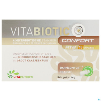 Vitabiotic confort atb    v-caps 15