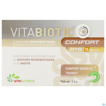 Vitabiotic confort atb    v-caps 15
