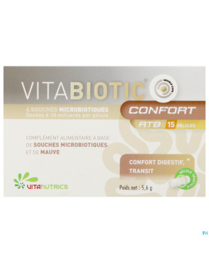 Vitabiotic confort atb    v-caps 15