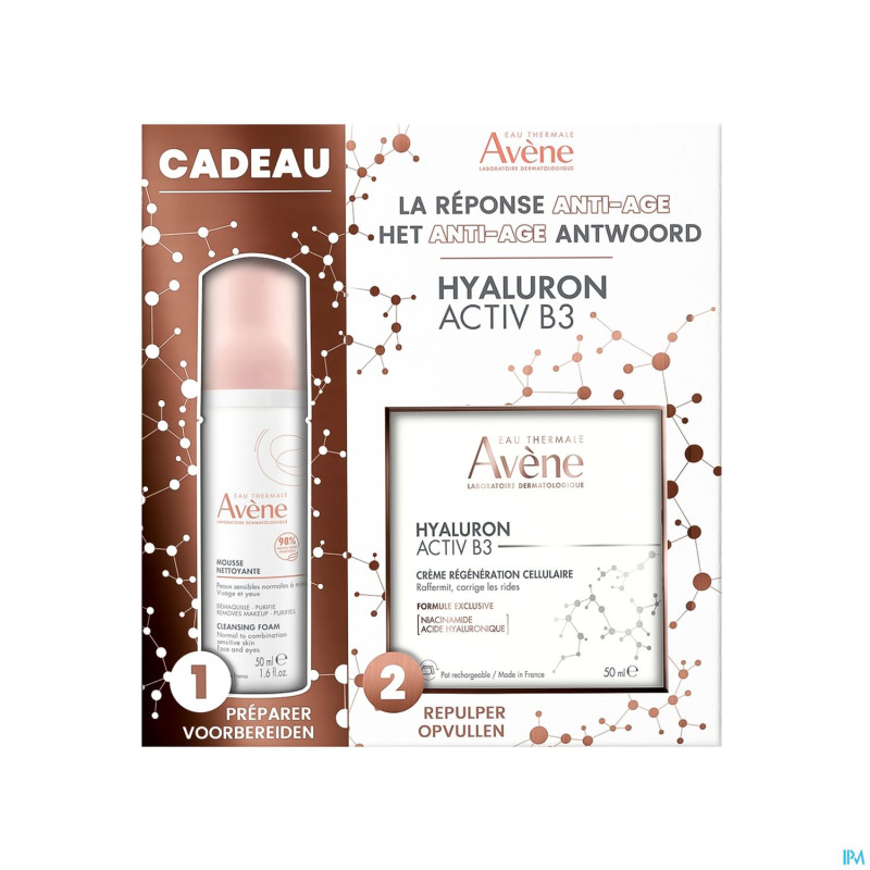 Avene hyaluron activ b3 gift box    2 prod.
