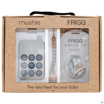 Mushie bebe giftbox boy    4 prod.