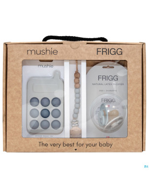 Mushie bebe giftbox boy    4 prod.