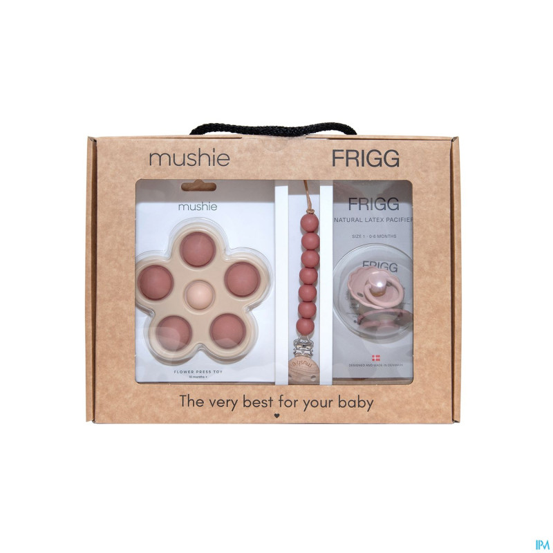 Mushie bebe giftbox girl    4 prod.