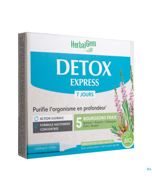 Herbalgem detox express monodose    7x10ml