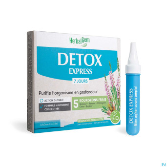 Herbalgem detox express monodose    7x10ml