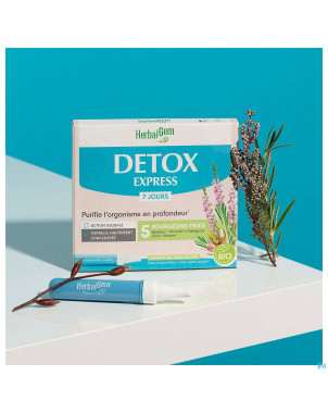 Herbalgem detox express monodose    7x10ml