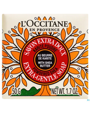 L'occitane karite poudre savon solide    50g