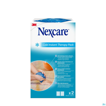 Nexcare 3m coldhot instant therapy double pack   2