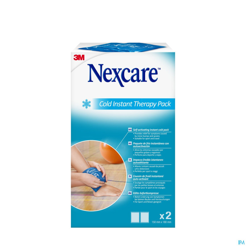 Nexcare 3m coldhot instant therapy double pack   2