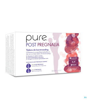 Pure post pregnalia comp 30 + softcaps 30