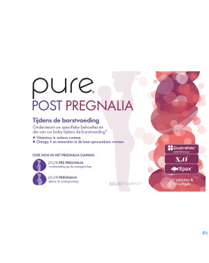 Pure post pregnalia comp 30 + softcaps 30