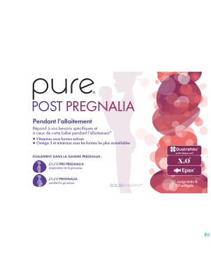 Pure post pregnalia comp 30 + softcaps 30
