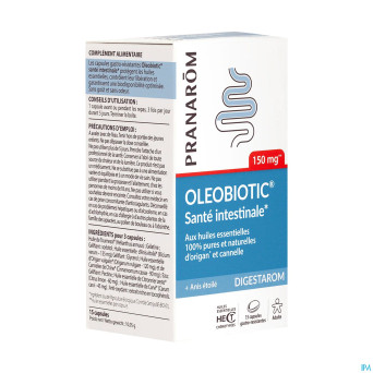 Pranarom digestarom oleobiotic    caps 15