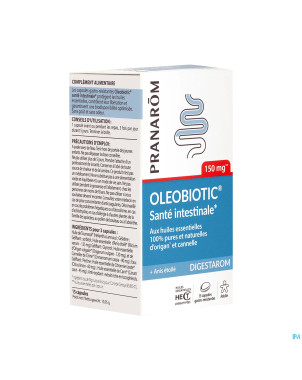 Pranarom digestarom oleobiotic    caps 15