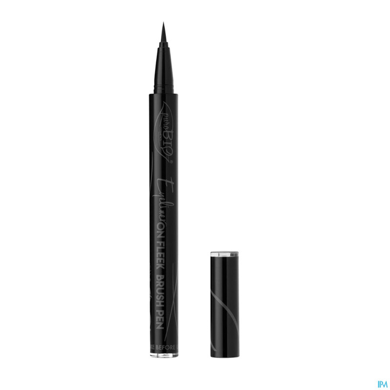 Purobio eyeliner fleek pinceau pen 02 bio   0,69ml