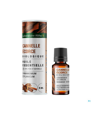 Altho huile ess. bio cannelle ecorce    5ml