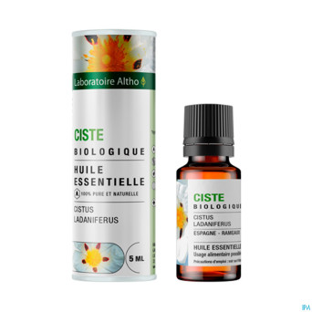 Altho huile ess. bio ciste    5ml