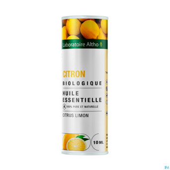 Altho huile ess. bio citron    10ml