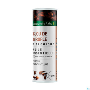Altho huile ess. bio clou girofle    10ml