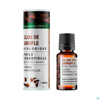 Altho huile ess. bio clou girofle    10ml