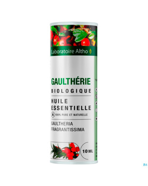 Altho huile ess. bio gaultherie    10ml