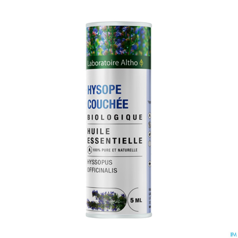 Altho huile ess. bio hysope    5ml