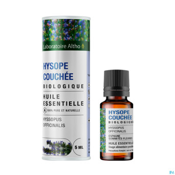 Altho huile ess. bio hysope    5ml