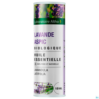 Altho huile ess. bio lavande aspic    10ml