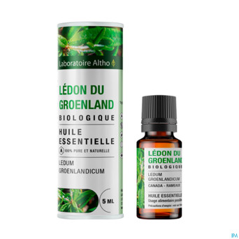 Altho huile ess. bio ledon groenland    5ml