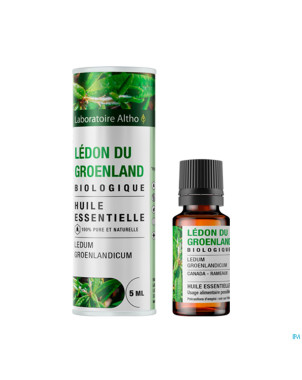 Altho huile ess. bio ledon groenland    5ml