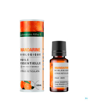 Altho huile ess. bio mandarine 10ml
