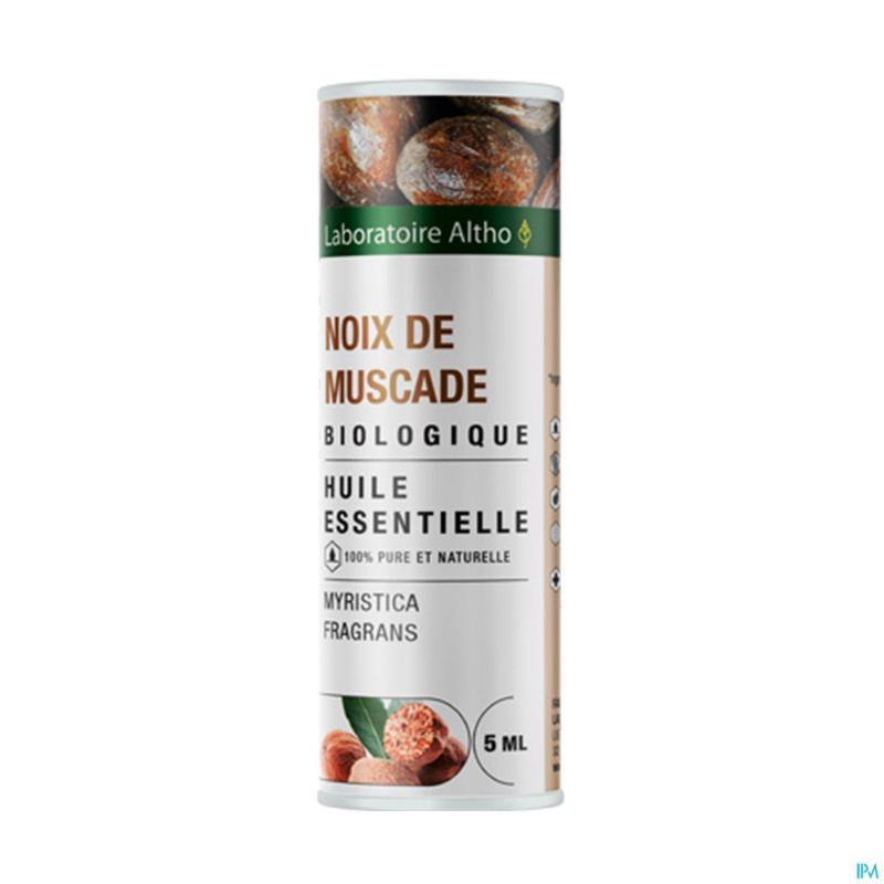 Altho huile ess. bio muscade noix    5ml