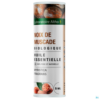 Altho huile ess. bio muscade noix    5ml