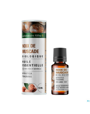 Altho huile ess. bio muscade noix    5ml