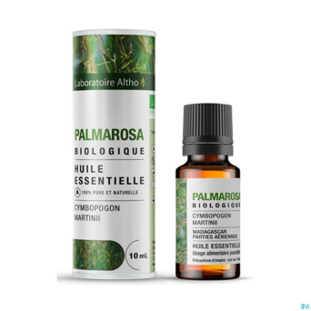 Altho huile ess. bio palmarosa    10ml