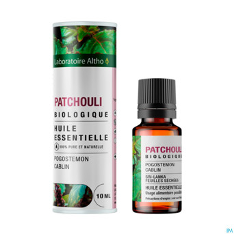 Altho huile ess. bio patchouli 10ml