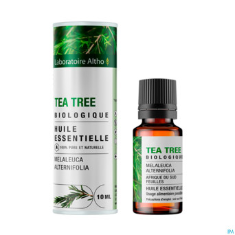 Altho huile ess. bio tea tree  10ml