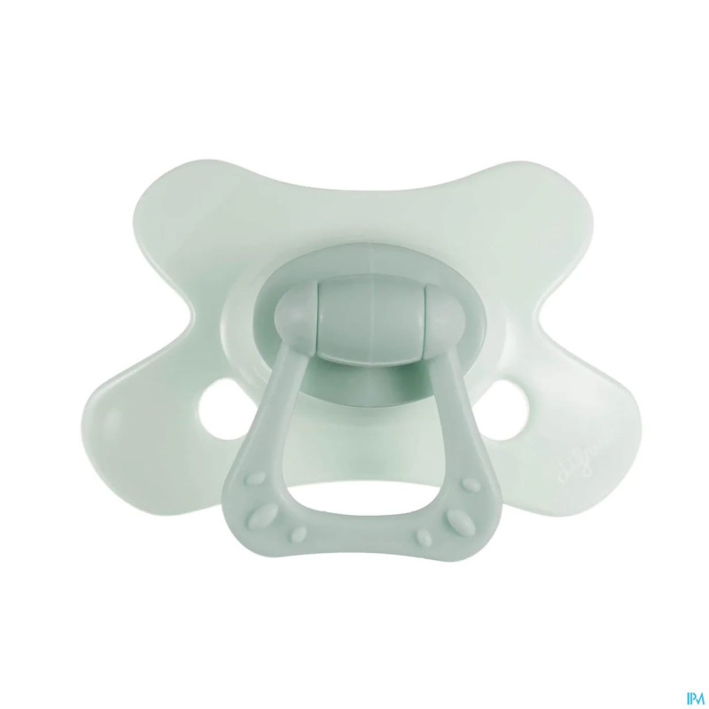 Difrax sucette natural 6m+ special edition green