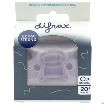 Difrax sucette natural 20m+ spec.edition lilac
