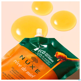 Nuxe reve de miel gel lavant recharge eco    400ml
