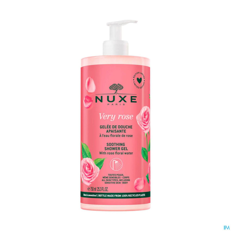 Nuxe very rose gelee douche   750ml