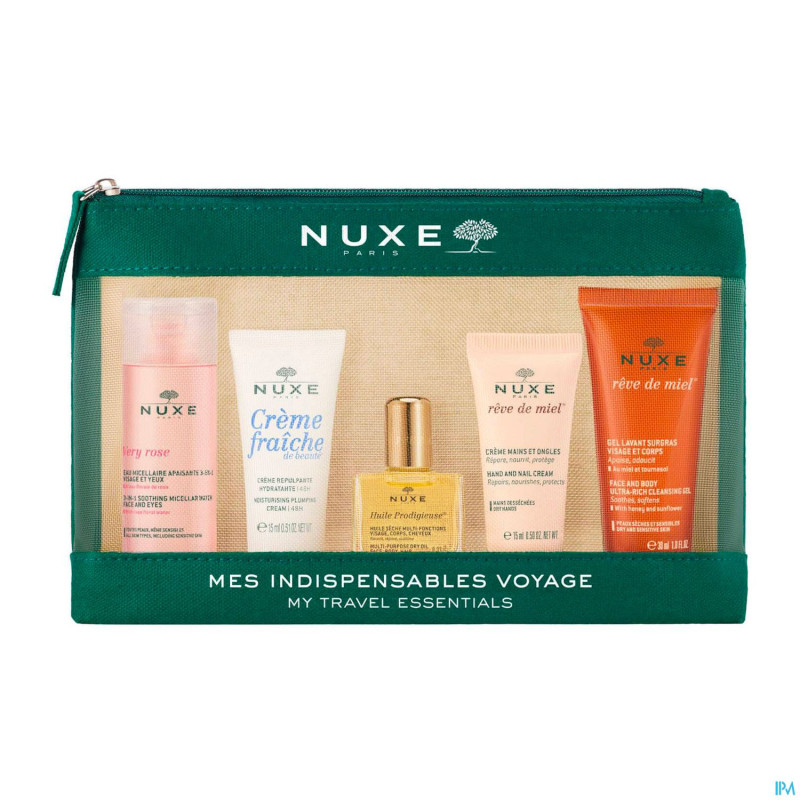 Nuxe trousse voyage nuxe    5 prod.
